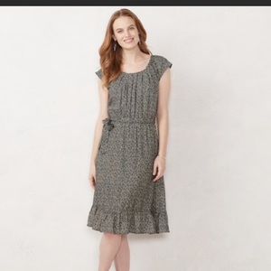 Lc Lauren Conrad midi dress